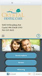 Mobile Screenshot of crystaldentalcare.com